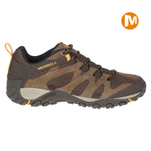 Merrell Alverstone Wanderschuhe Herren Braun [DE-VUNSJ]